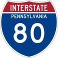 Image result for interstate 80 in pennsylvania